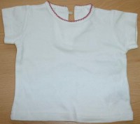 Bílé tričko zn. St. Bernard