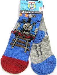 Outlet - 2pack ponožky s Thomasem zn. George + Disney vel. 23-26