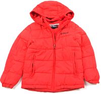 Červená šusťáková zimní outdoorová bunda s kapucí zn. Peter Storm
