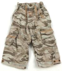 Army plátěné kalhoty s kapsami zn. Next
