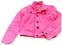 Růžová riflová krátká bunda zn. George