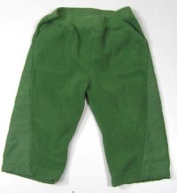 Zelené fleecovo- šusťákové oteplené kalhoty zn.Old Navy