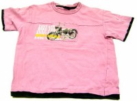 Růžové tričko s motorkou zn. Next