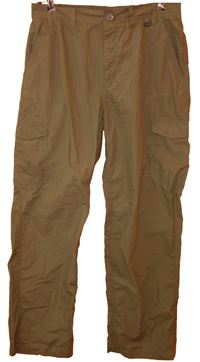 Pánské hnědé outdoorové kalhoty zn. Hi Gear vel. 34