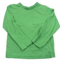 Zelené triko zn. Mothercare