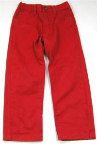 Červené riflové kalhoty zn.George
