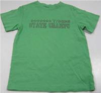 Zelené tričko s nápisem zn. Cherokee