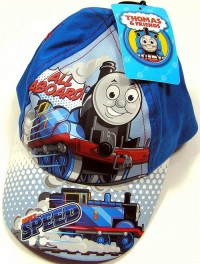 Outlet - Modrá kšiltovka s Thomasem
