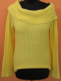 Dámský žlutý svetr s rolákem zn. Only