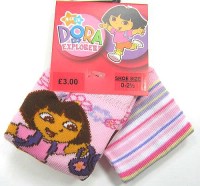 Outlet - 2pack ponožky s Dorou vel. 0-18