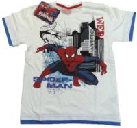 Nové - Bílé tričko se Spidermanem zn. Marvel