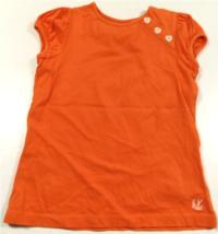 Oranžové tričko zn.Mothercare 