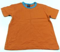 Oranžové tričko zn. Next 