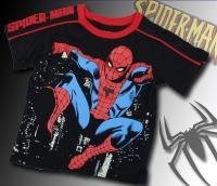Outlet - Černé tričko se Spidermanem zn. Marvel