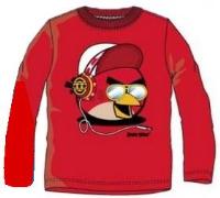 Nové - Červené triko s Angry Birds 