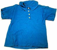 Modré tričko s límečkem zn. Marks&Spencer