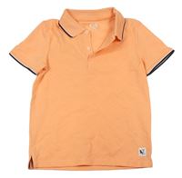 Neonově oranžové polo tričko zn. C&A