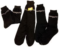 3pack - Pánské černé lyžařské ponožky zn. Camprio vel. 42 - nové