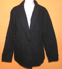 Dámský černý plátěný kabátek zn. Dorothy Perkins