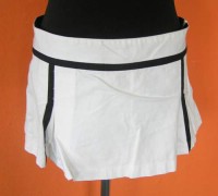 Dámská bílá plátěná sukně s proužky zn. Zara