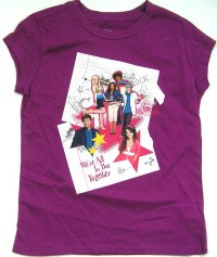 Outlet - Fialové tričko High School Musical zn. Disney