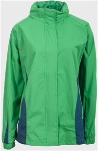 Nové - Dámská zelená šusťáková outdoorová podzimní bunda zn. Paco vel. L