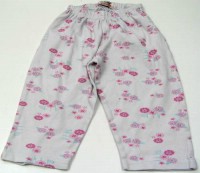 Růžové pyžámkové kalhoty s kytičkami zn. Early Days