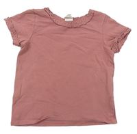 Růžové tričko zn. H&M