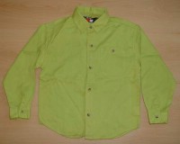 Zelená riflová košile