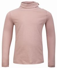 Outlet - Růžové triko s rolákem 