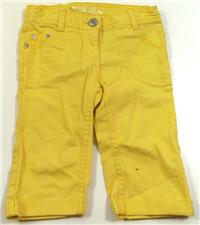 Žluté 3/4 riflové kalhoty zn. Cherokee