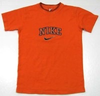 Oranžové tričko s nápisem vel.176