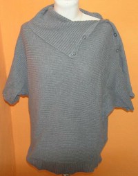 Dámský šedý svetr s rolákem zn. Oasis