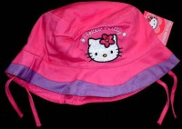Outlet - růžový klobouček s Kitty