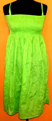 Dámské zelené plátné šaty zn. Wallis