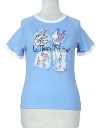 Dámské světlemodré pyžamové tričko s Bugs Bunnym 
