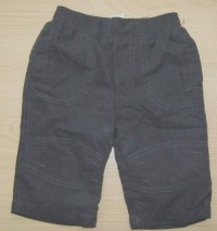 Tmavomodré šusťákové kalhoty s podšívkou zn. Tiny Ted