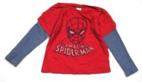 Červeno-modré triko se Spidermanem