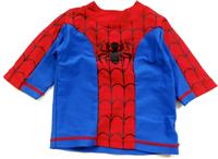 Červeno-modré plážové UV triko se Spidermanem zn. TU