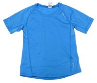 Modré sportovní funkční tričko s logem zn. Quechua