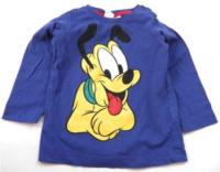 Modré triko s Plutem zn. Disney