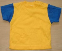 Žluto-modré tričko zn.Bhs