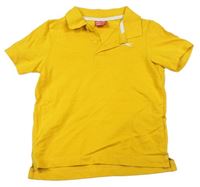 Žluté polo tričko s logem zn. Slazenger