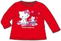 Nové - Červené triko s Kitty zn. Sanrio