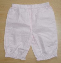 Růžové plátěné kalhoty zn. Mini Mode