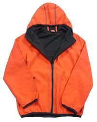 Neonově korálová softshellová bunda s kapucí zn. Y.F.K.