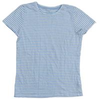 Modro-bílé pruhované pyžamové tričko zn. F&F