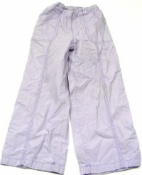 Fialové plátěné kalhoty zn. Cherokee