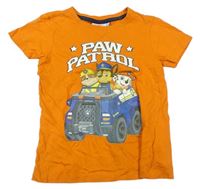 Oranžové tričko s Paw Patrol zn. Nickelodeon
