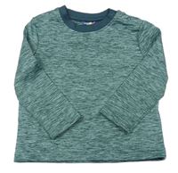 Zelené melírované sportovní triko zn. Lupilu 